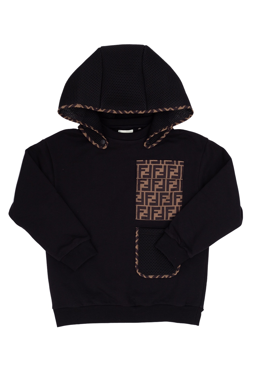 Fendi Kids Sweatshirt with detachable hood